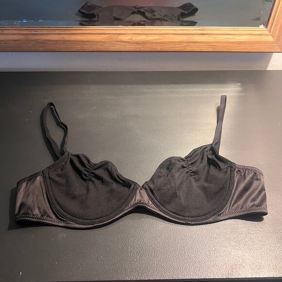 NWT Free People Black Heartthrob Underwire Bra - L - Picture 10 of 13